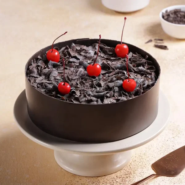 Midnight Cherry Forest Cake