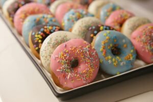 Assorted Glazed Donuts Box