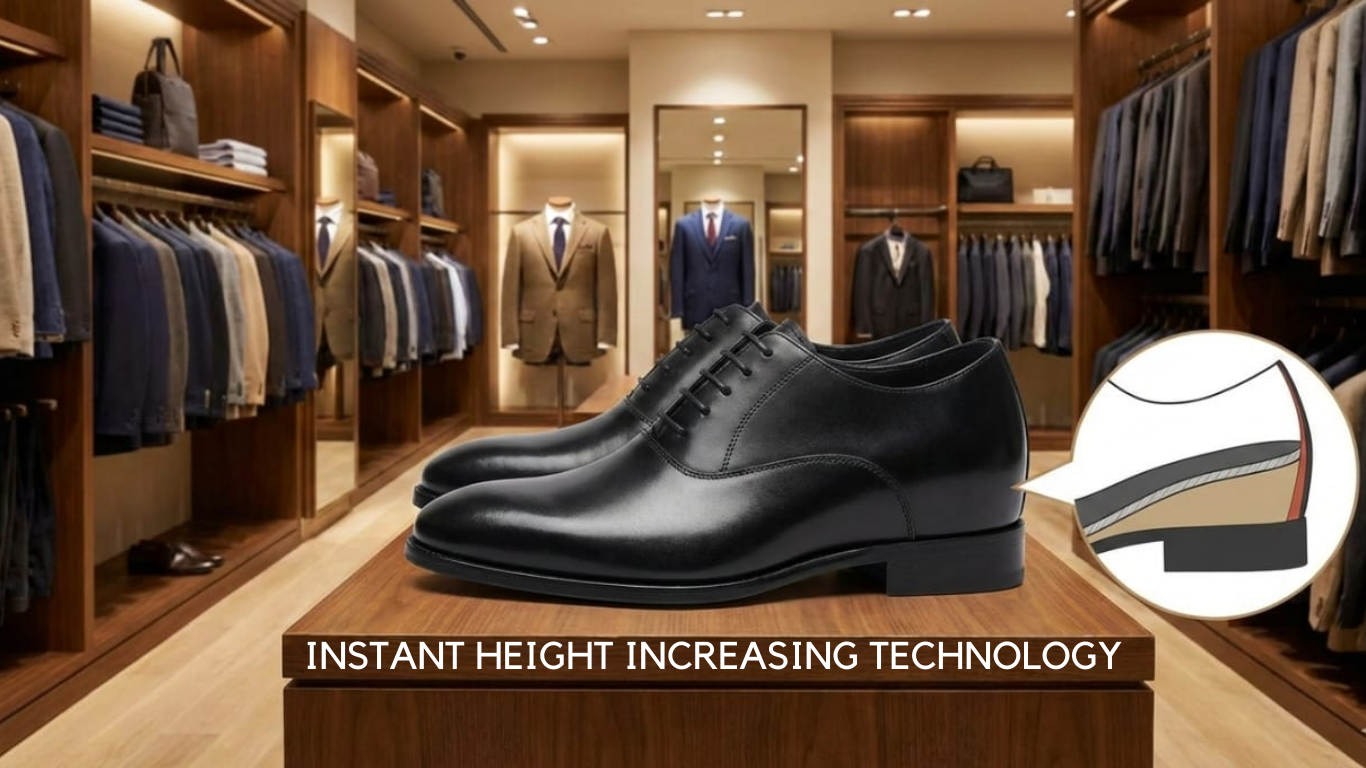 Height increasing shoes